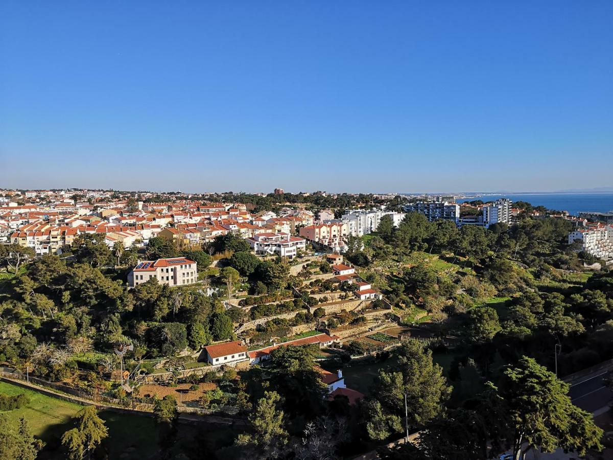 Superb View Over Cascais And The Ocean, With Wonderful Balcony Kültér fotó